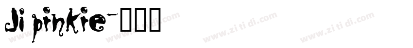 JI Pinkie字体转换